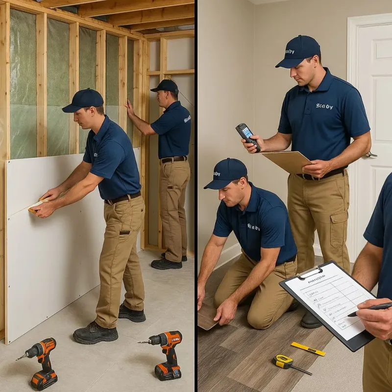 Repairs and Reconstruction process in Dayton, MN