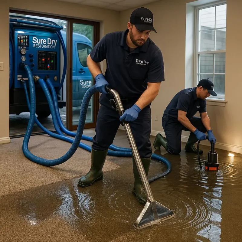 Water Extraction and Removal process in Dayton, MN